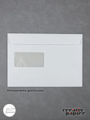 Panorama-Fensterumschläge DIN C5 HK