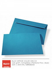 Farbige Briefumschläge DIN C4 HK königsblau