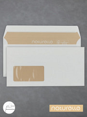 naturelle Fensterbriefumschläge DIN C6/5 HK