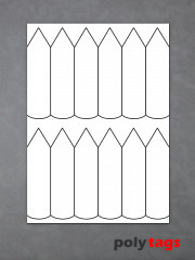 PET-Stecketiketten 1325