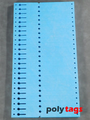 Tyvek Schlaufenetiketten 1612 blau