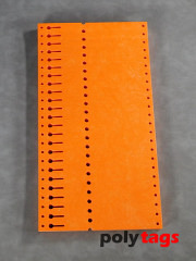 Tyvek Schlaufenetiketten 16126 orange