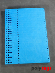 Tyvek Schlaufenetiketten 22123 blau