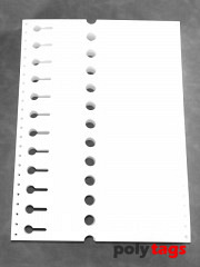 Tyvek Schlaufenetiketten 22251 weiß