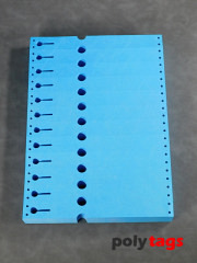 Tyvek Schlaufenetiketten 22253 blau