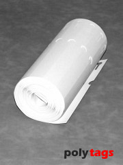 PVC-Schlaufenetiketten 22251P weiß