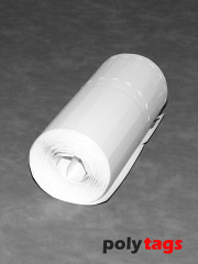 HDPE-Schlaufenetiketten 16131H weiß