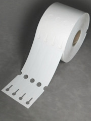 HDPE-Schlaufenetiketten 20251 weiß